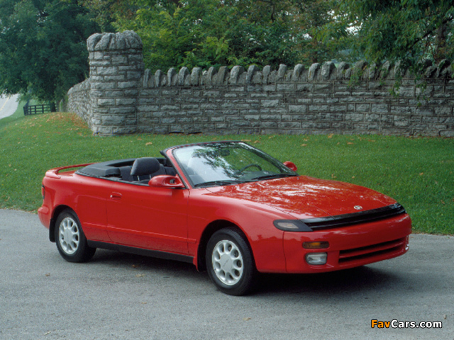 Toyota Celica GT Convertible 1991–93 photos (640 x 480)