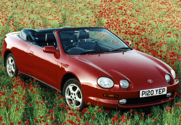 Toyota Celica Convertible UK-spec 1994–99 images