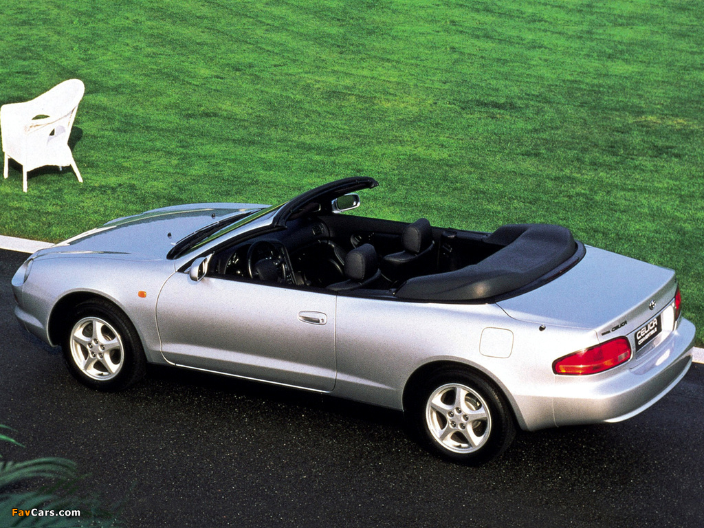 Toyota Celica Convertible 1994–99 photos (1024 x 768)