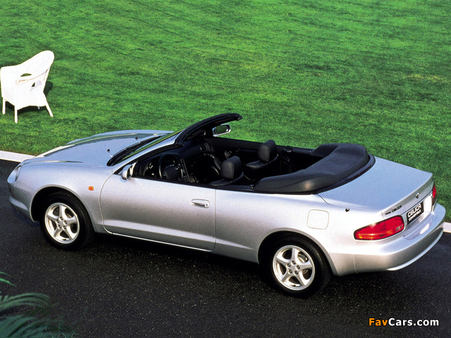 Toyota Celica Convertible 1994–99 photos (640 x 480)