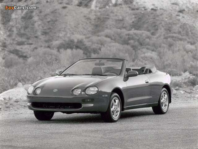 Toyota Celica GT Convertible US-spec 1994–99 photos (640 x 480)