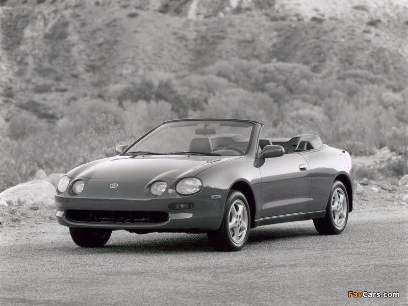 Toyota Celica GT Convertible US-spec 1994–99 photos (800 x 600)