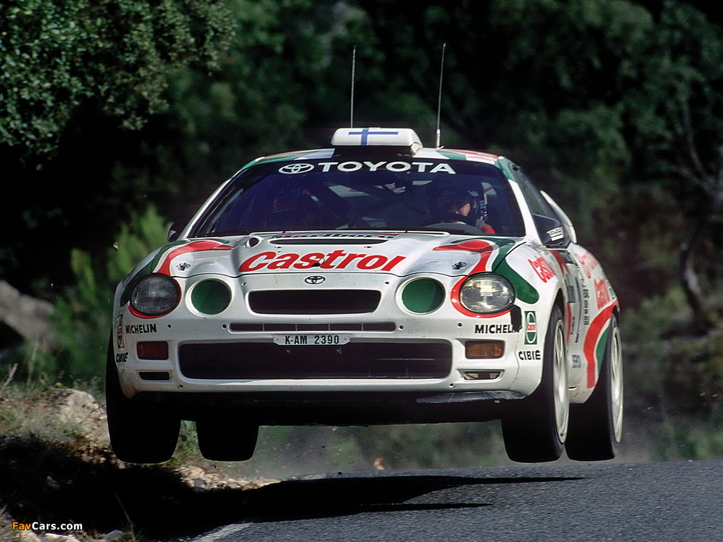Toyota Celica WRC 1994–99 photos (1024 x 768)