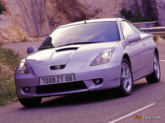 Toyota Celica 1999–2002 wallpapers (640 x 480)