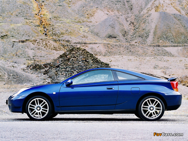 Toyota Celica Sport 1999–2002 wallpapers (640 x 480)