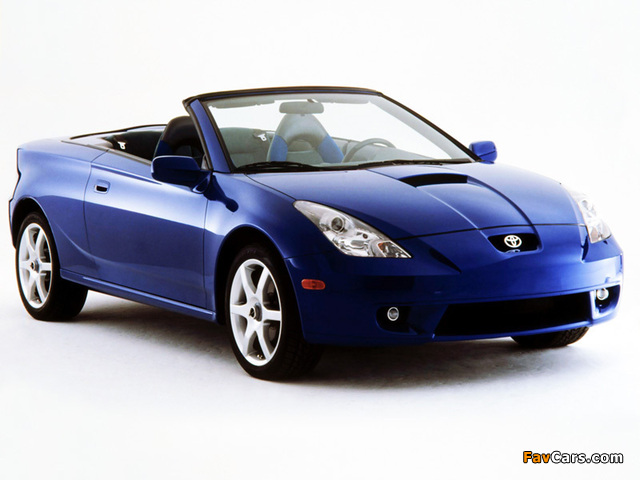 Toyota Celica Convertible Concept 2000 images (640 x 480)
