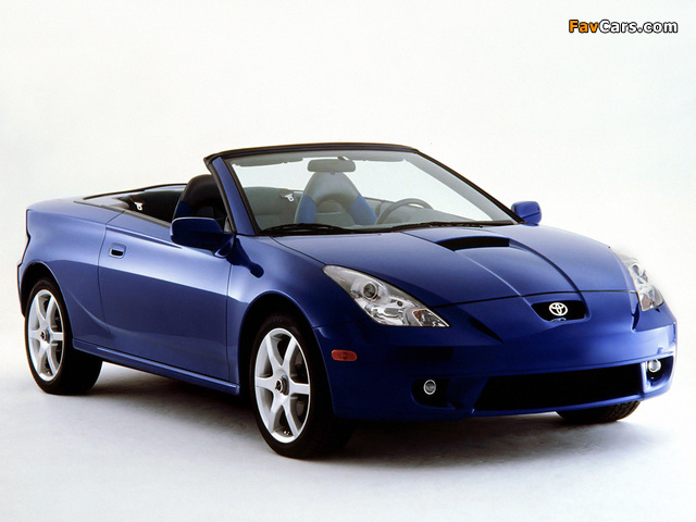Toyota Celica Convertible Concept 2000 images (640 x 480)