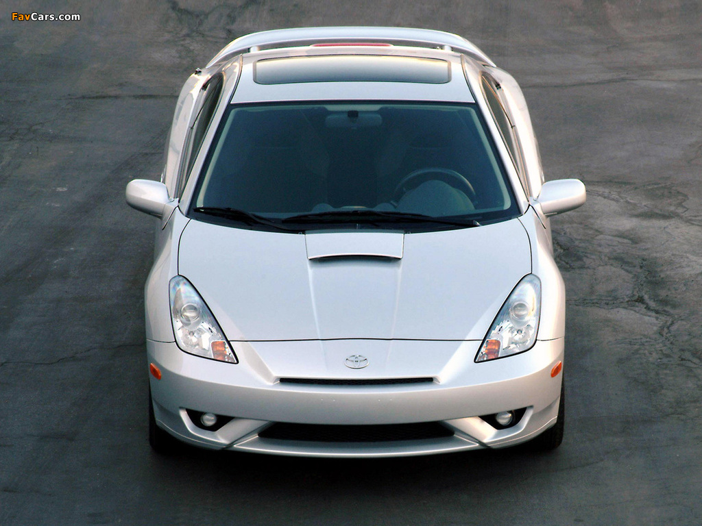 Toyota Celica GT-S US-spec 2002–06 wallpapers (1024 x 768)
