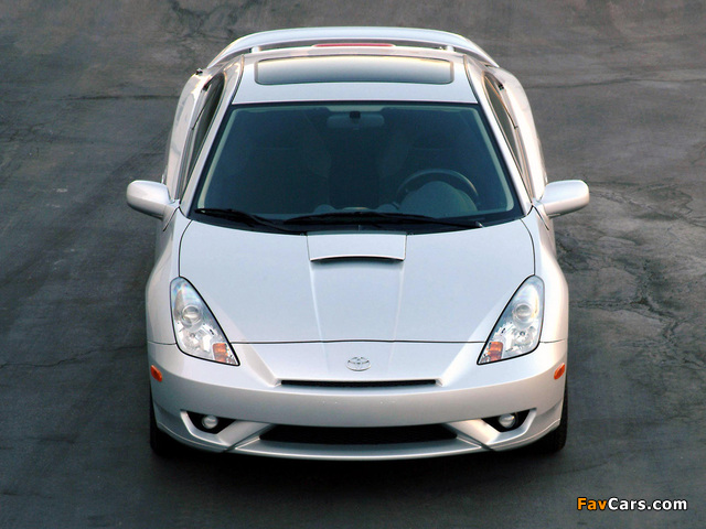 Toyota Celica GT-S US-spec 2002–06 wallpapers (640 x 480)