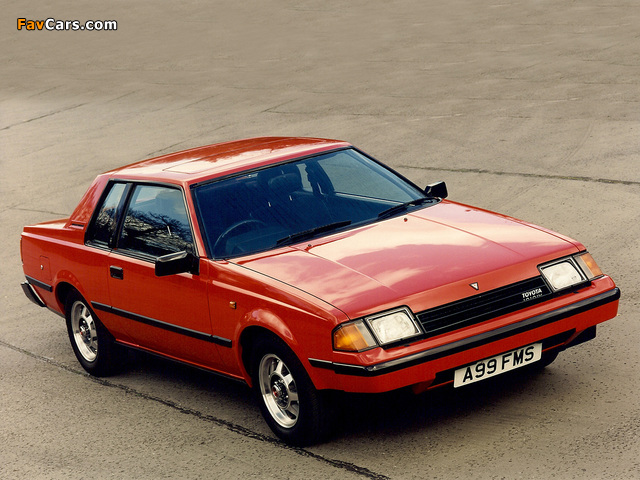 Toyota Celica 2.0 ST Coupe UK-spec 1983 wallpapers (640 x 480)
