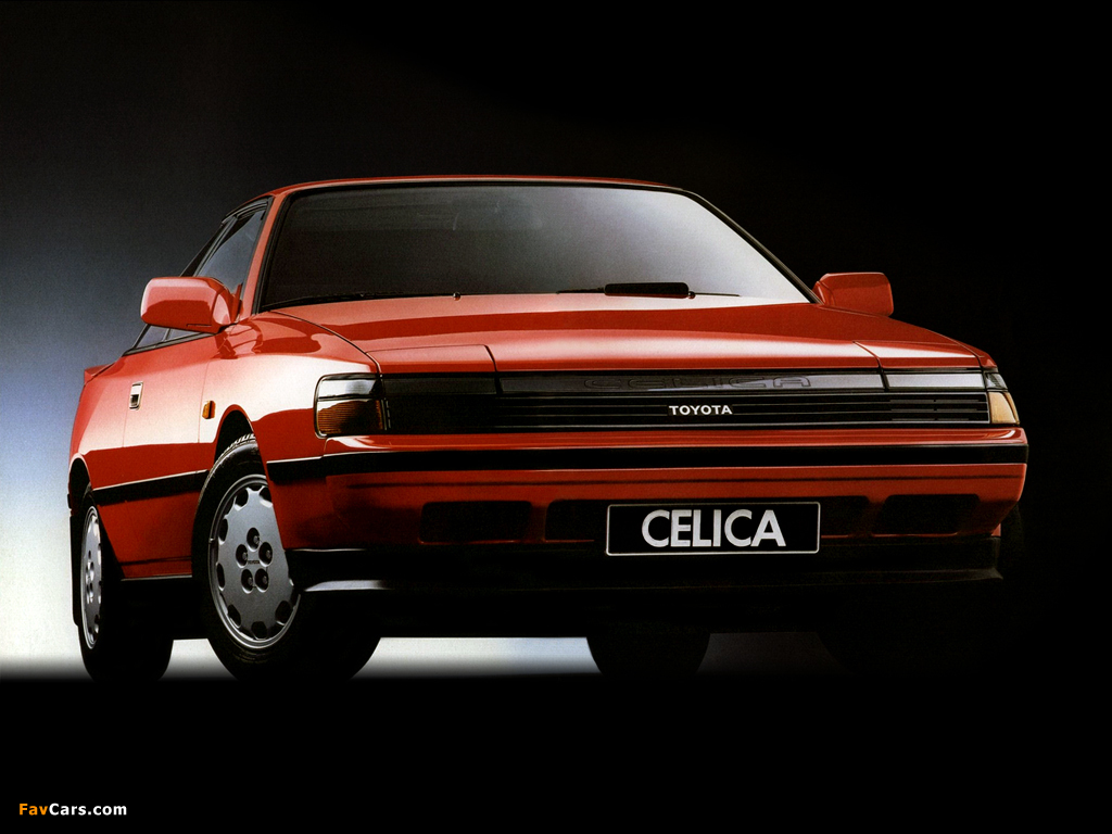 Toyota Celica 2.0 GTi EU-spec (ST162) 1987–89 wallpapers (1024 x 768)