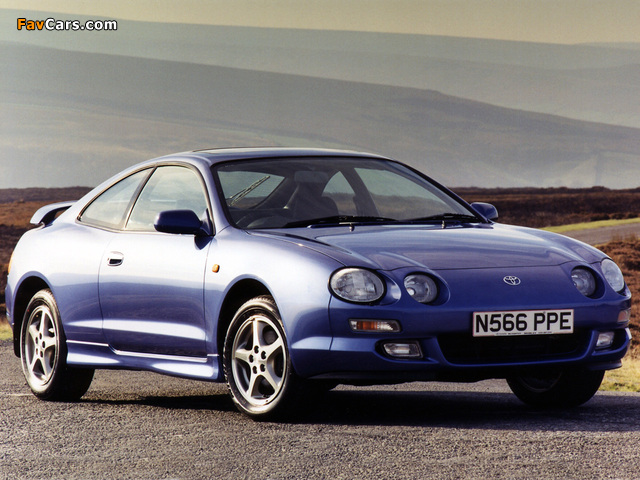 Toyota Celica GT UK-spec 1994–99 wallpapers (640 x 480)