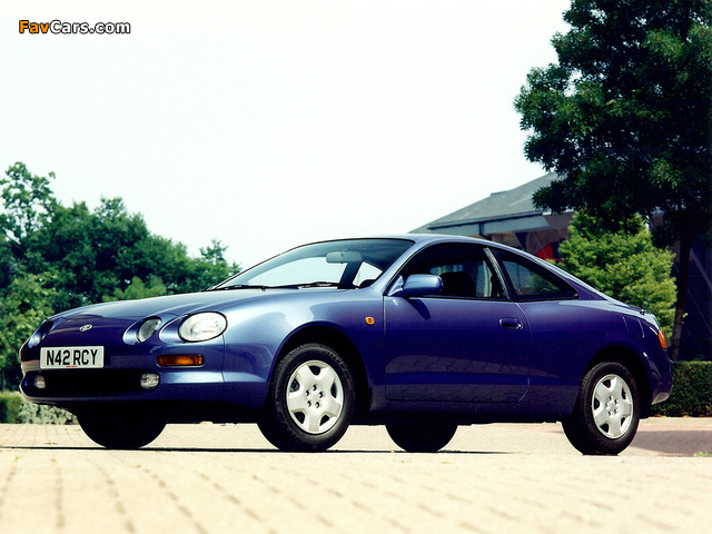 Toyota Celica UK-spec 1994–99 wallpapers (640 x 480)