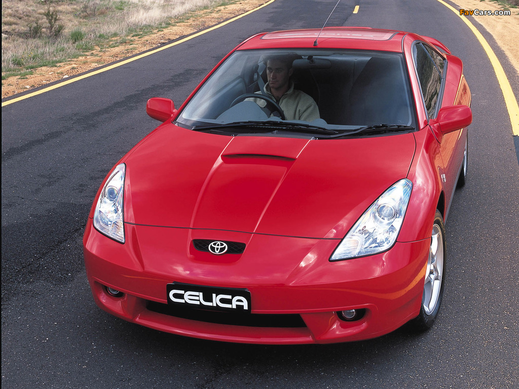 Toyota Celica 1999–2002 wallpapers (1024 x 768)