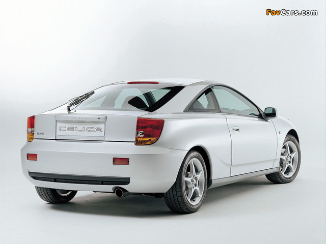 Toyota Celica 1999–2002 wallpapers (640 x 480)