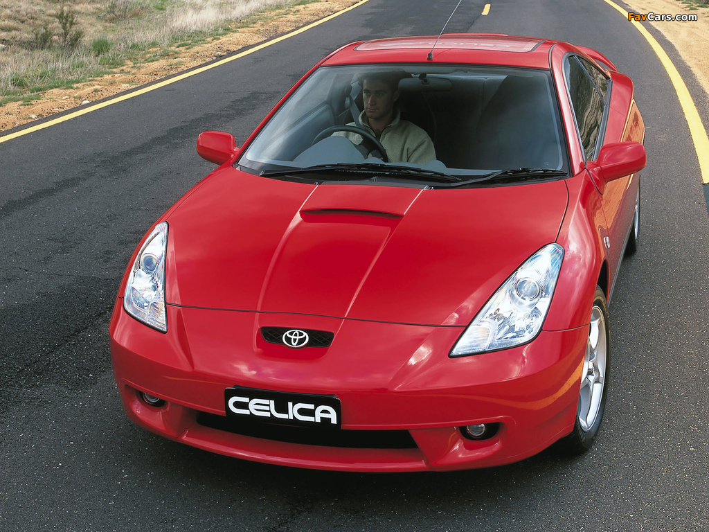 Toyota Celica AU-spec 2002–06 wallpapers (1024 x 768)