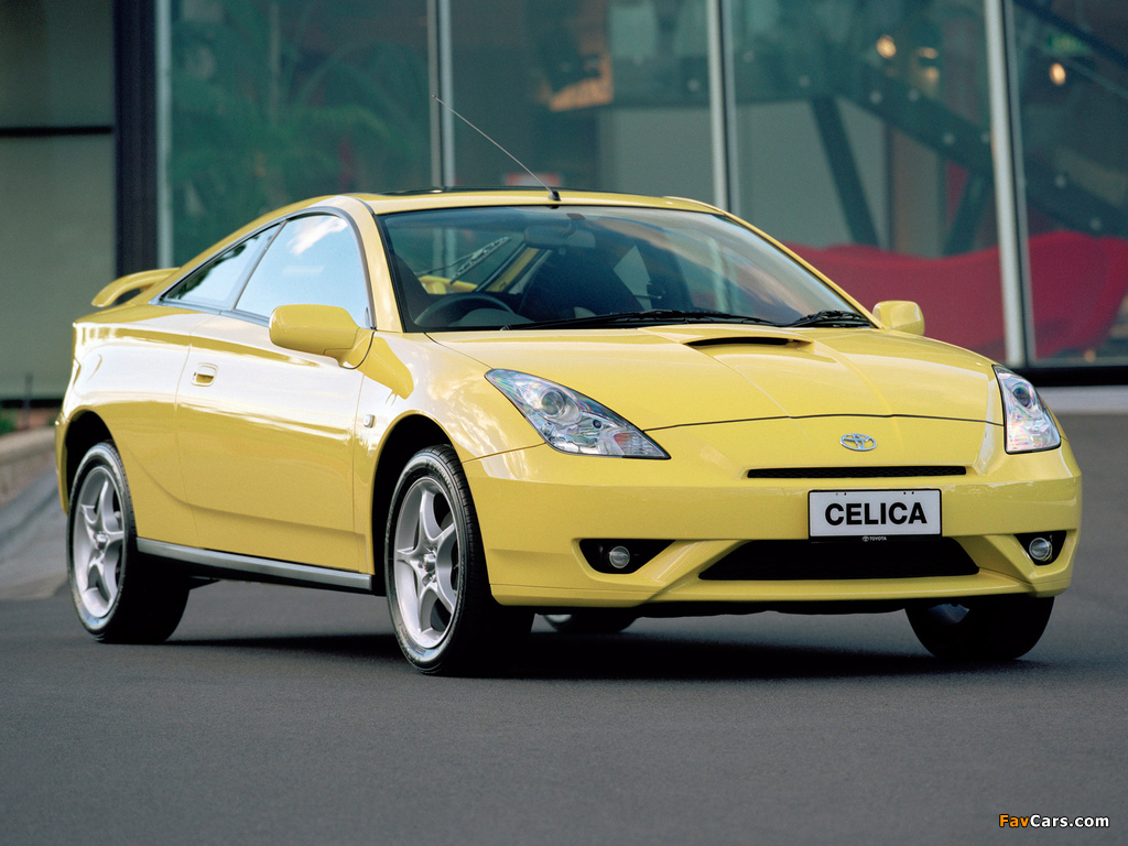 Toyota Celica AU-spec 2002–06 wallpapers (1024 x 768)