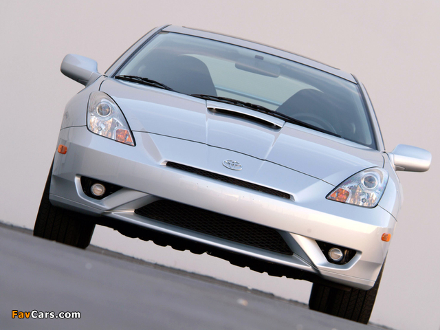 Toyota Celica GT-S US-spec 2002–06 wallpapers (640 x 480)