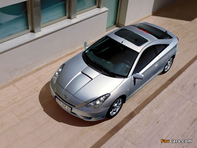 Toyota Celica 2002–06 wallpapers (640 x 480)