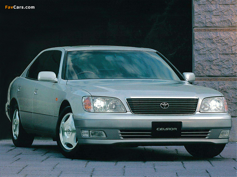 Photos of Toyota Celsior (UCF20) 1997–2000 (800 x 600)