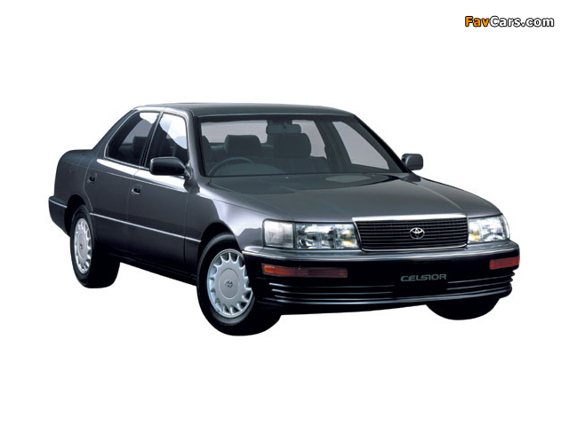 Pictures of Toyota Celsior (UCF11) 1989–94 (640 x 480)