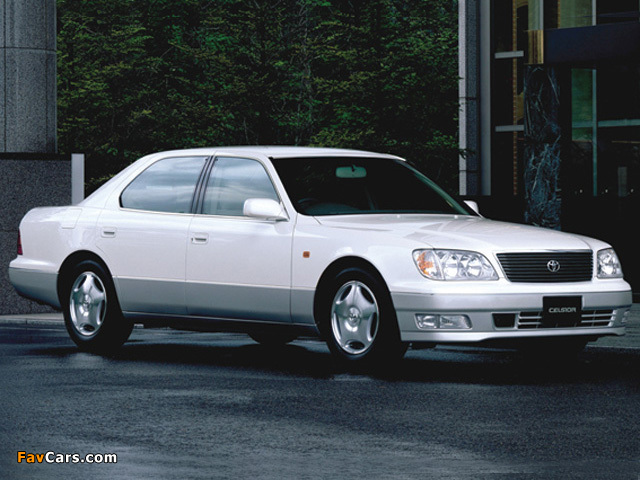 Pictures of Toyota Celsior (UCF20) 1997–2000 (640 x 480)