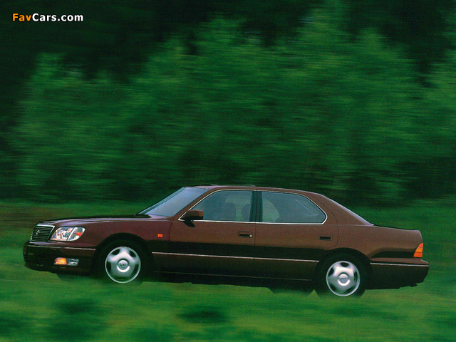 Toyota Celsior (UCF20/21) 1997–2000 pictures (640 x 480)