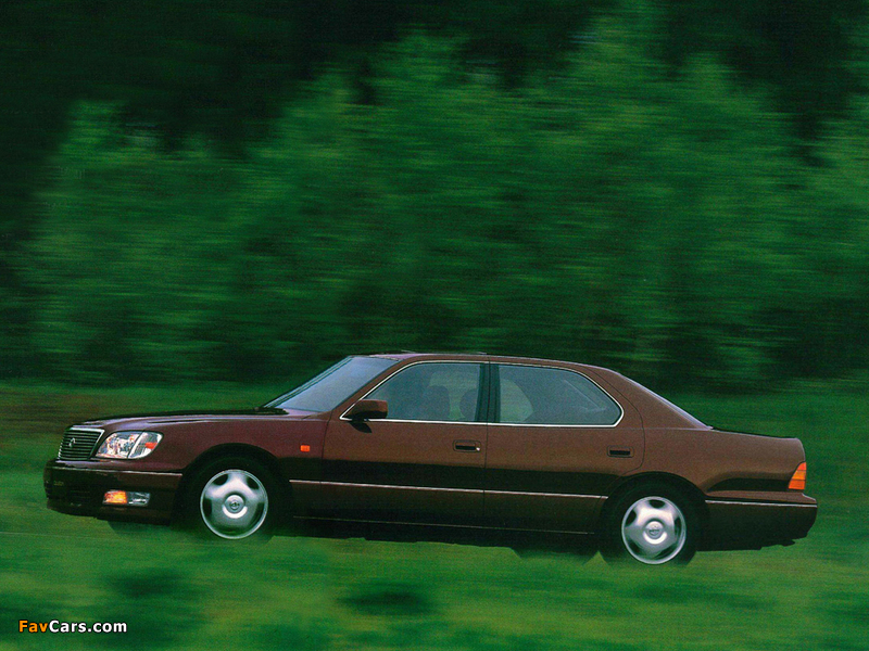 Toyota Celsior (UCF20/21) 1997–2000 pictures (800 x 600)