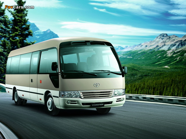Images of Toyota Coaster (B50) 2007 (640 x 480)