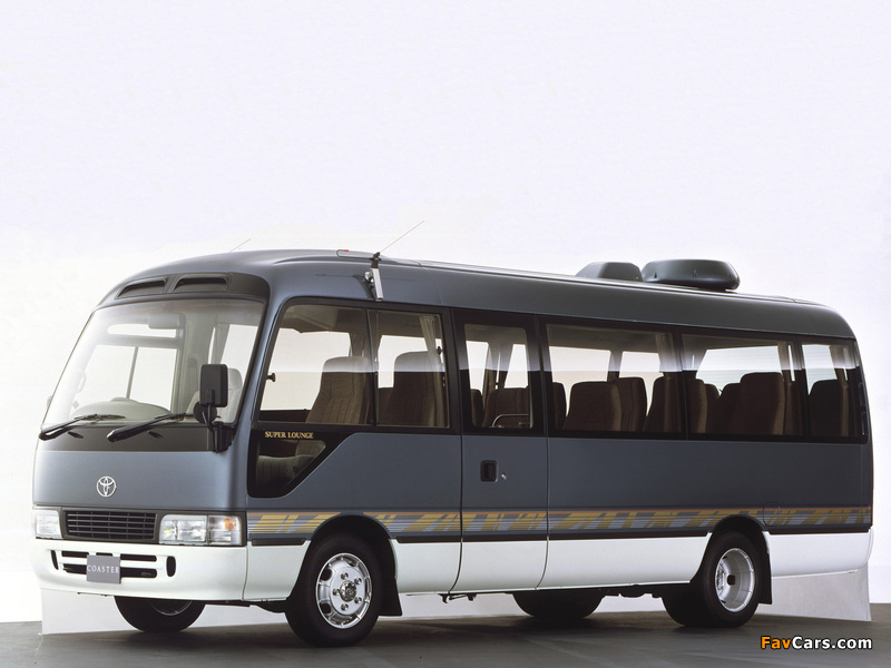 Toyota Coaster JP-spec (B50) 1992–2001 images (800 x 600)