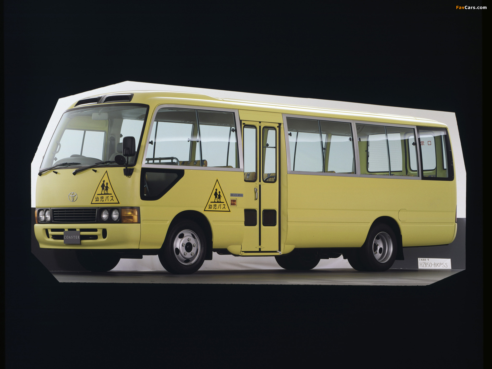 Toyota Coaster School Bus (HZB50) 1992–2001 images (1600 x 1200)