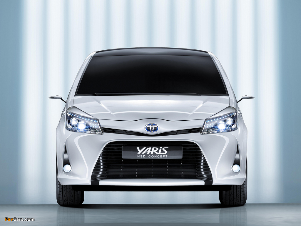 Photos of Toyota Yaris HSD Concept 2011 (1024 x 768)