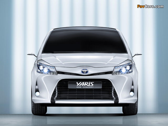 Photos of Toyota Yaris HSD Concept 2011 (640 x 480)