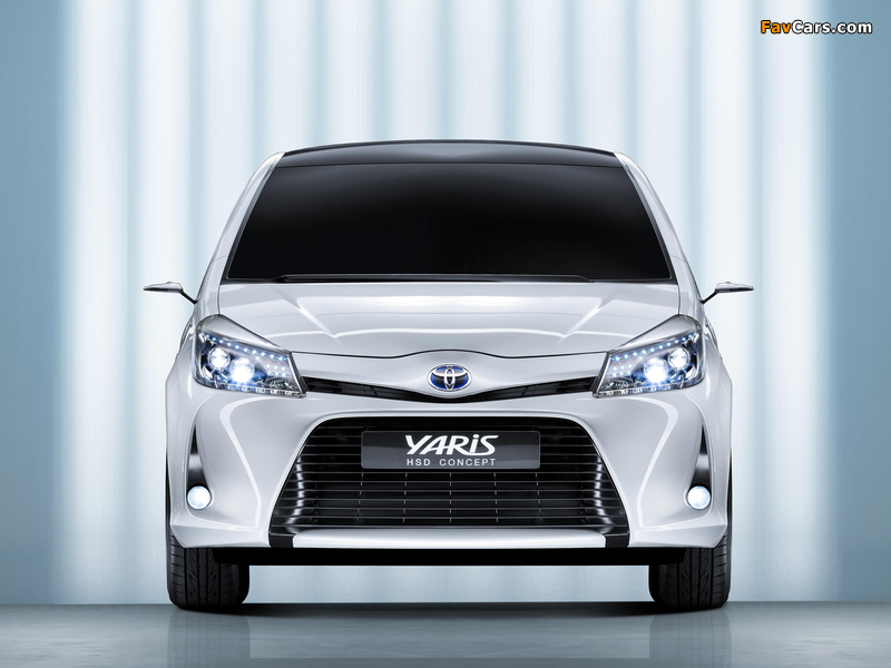 Photos of Toyota Yaris HSD Concept 2011 (800 x 600)