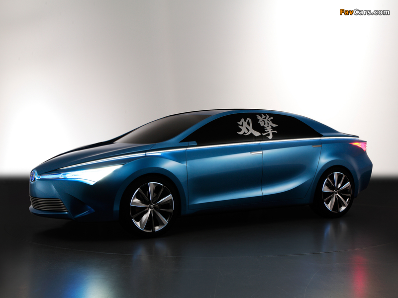 Photos of Toyota Yundong Shuangqing Concept 2012 (800 x 600)