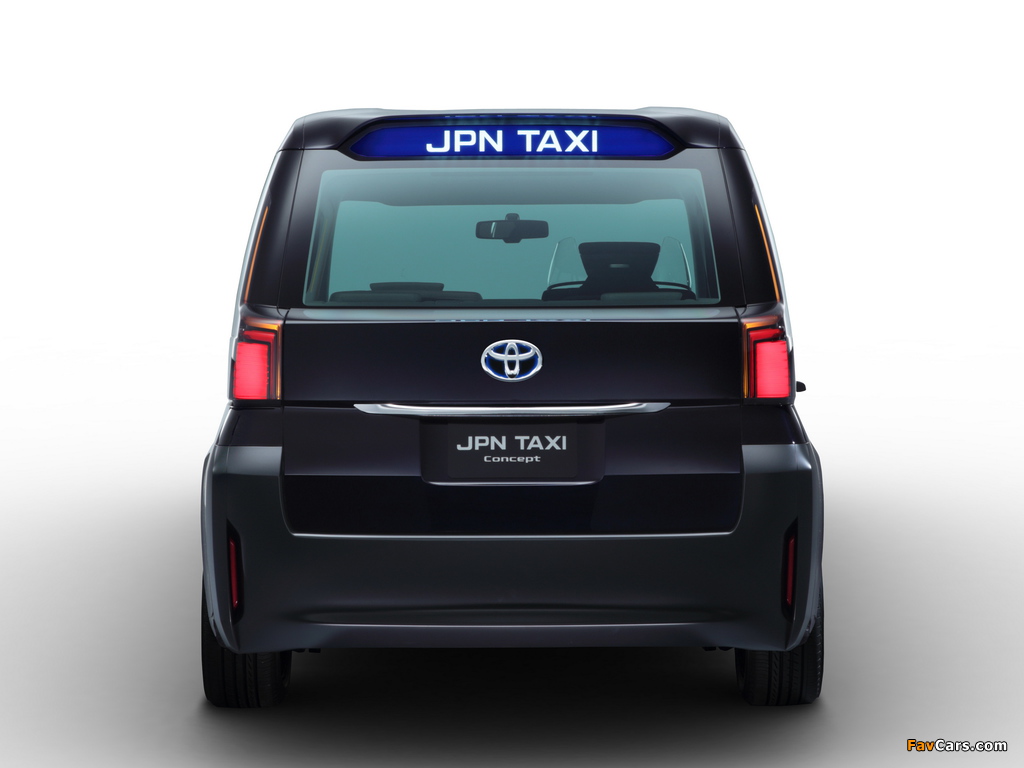 Photos of Toyota JPN Taxi Concept 2013 (1024 x 768)
