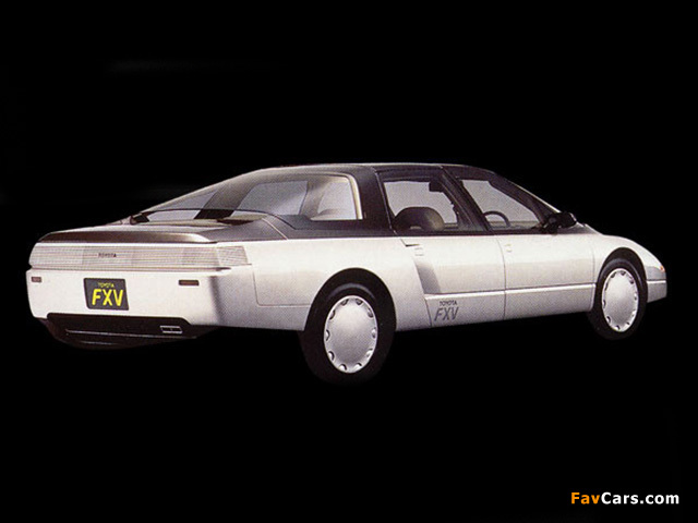 Pictures of Toyota FXV Concept 1985 (640 x 480)