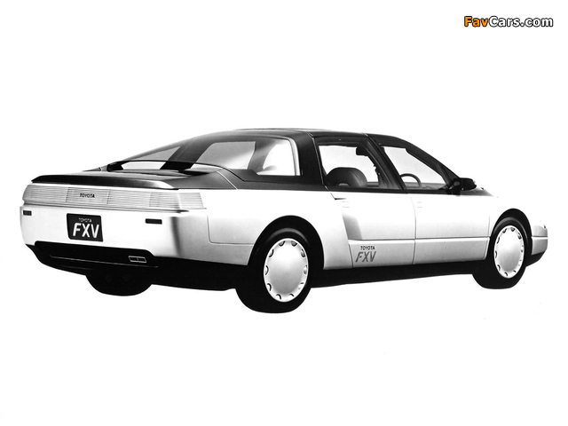 Pictures of Toyota FXV Concept 1985 (640 x 480)