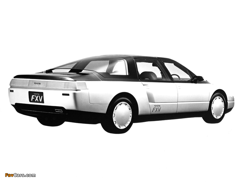 Pictures of Toyota FXV Concept 1985 (800 x 600)