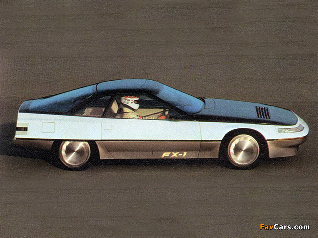 Toyota FX-1 Concept 1983 images (640 x 480)