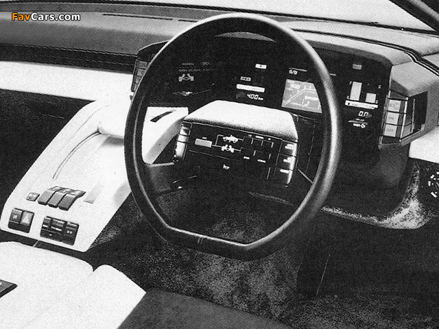 Toyota FX-1 Concept 1983 pictures (640 x 480)