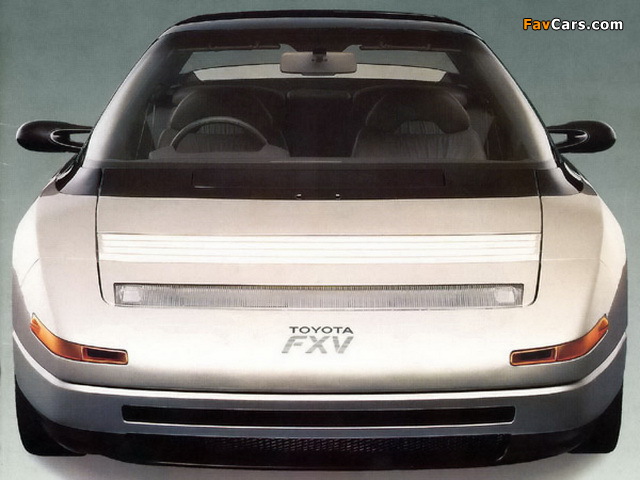 Toyota FXV Concept 1985 images (640 x 480)