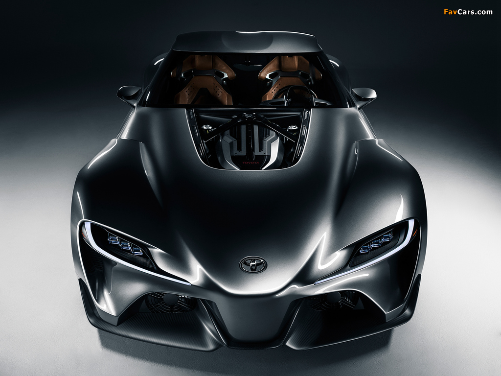 Toyota FT-1 Graphite Concept 2014 photos (1024 x 768)