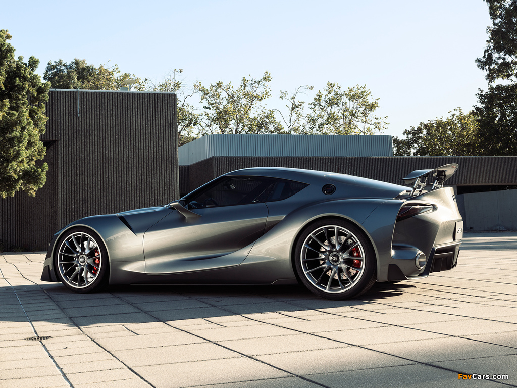 Toyota FT-1 Graphite Concept 2014 wallpapers (1024 x 768)