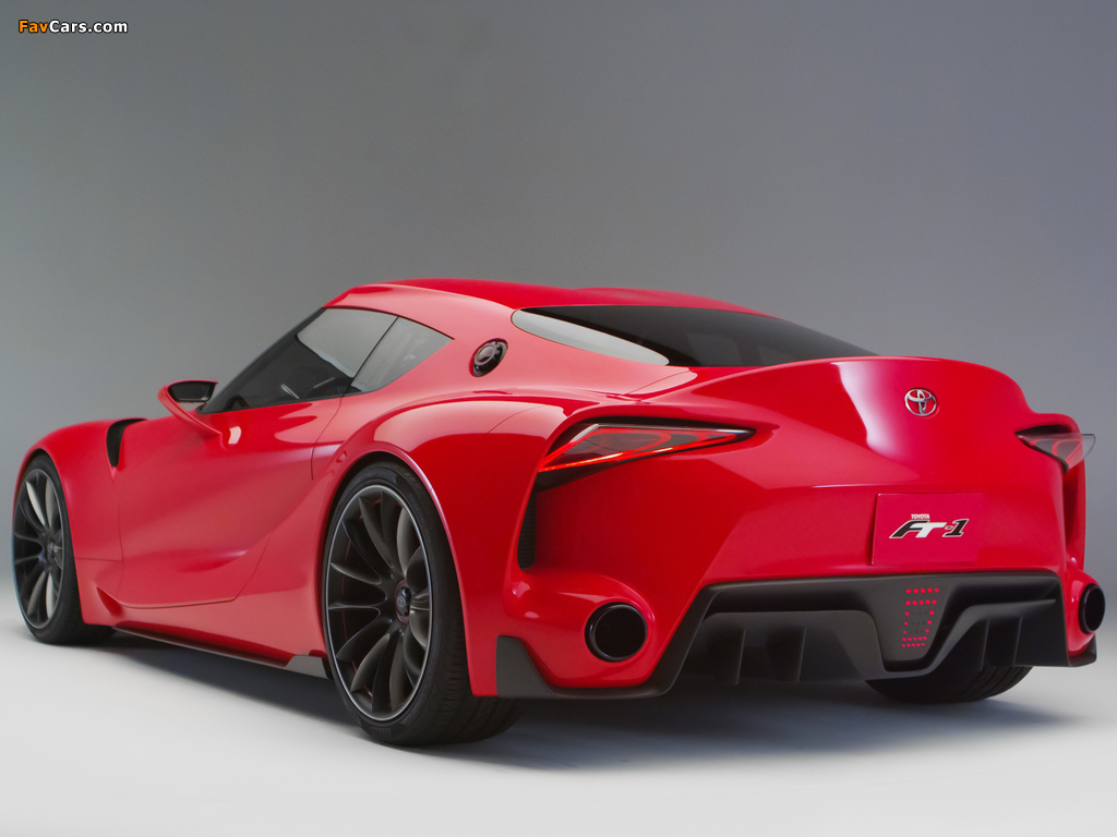 Toyota FT-1 Concept 2014 wallpapers (1024 x 768)