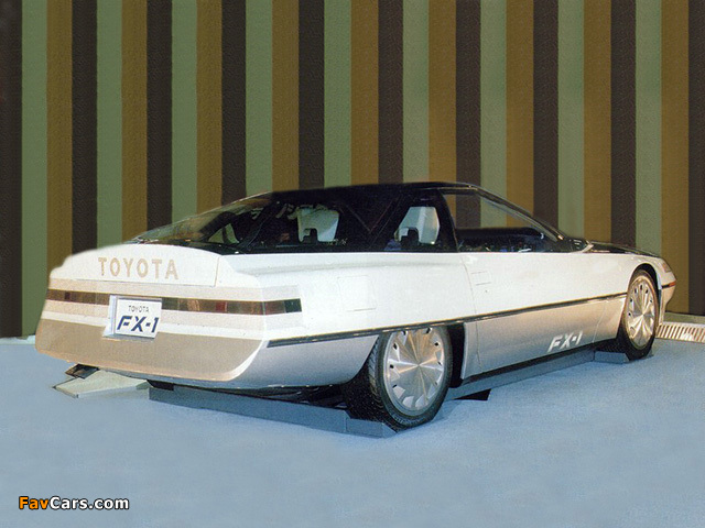 Toyota FX-1 Concept 1983 wallpapers (640 x 480)