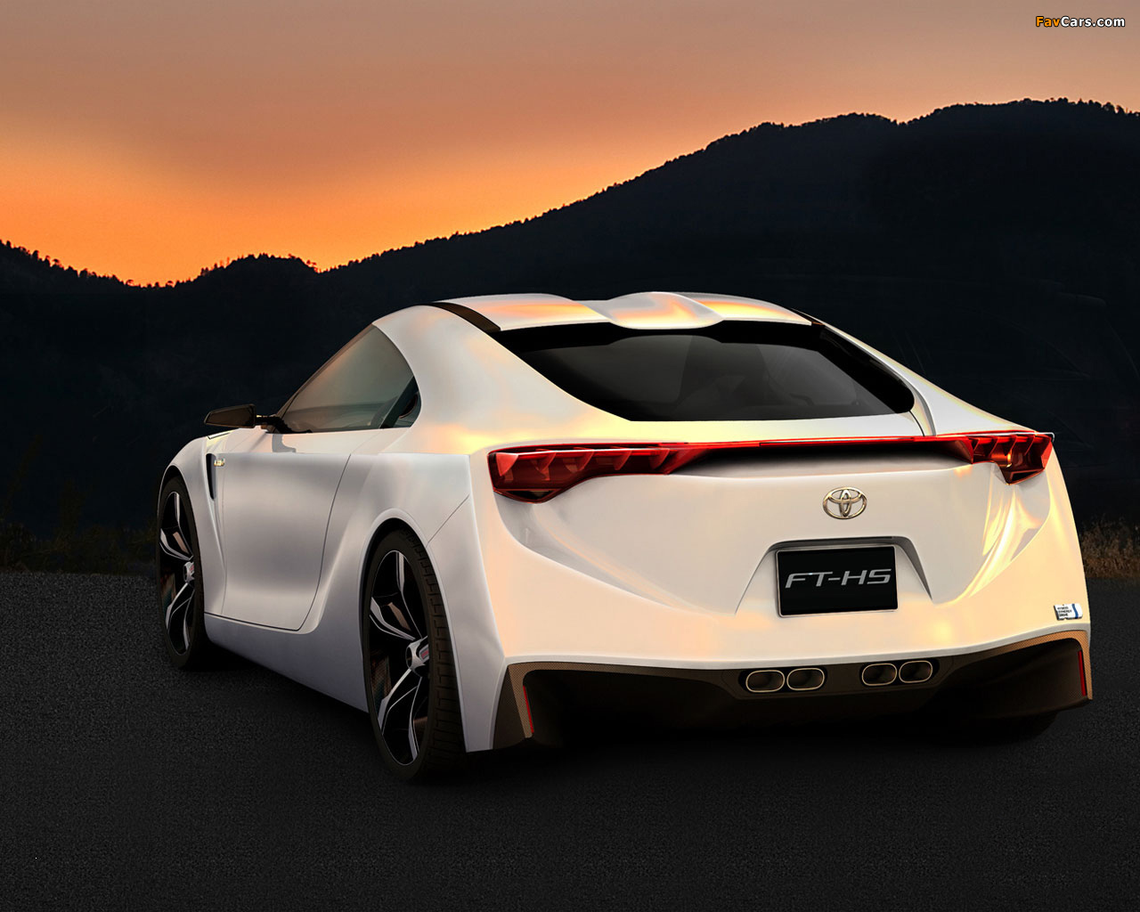 Toyota FT-HS Concept 2007 wallpapers (1280 x 1024)