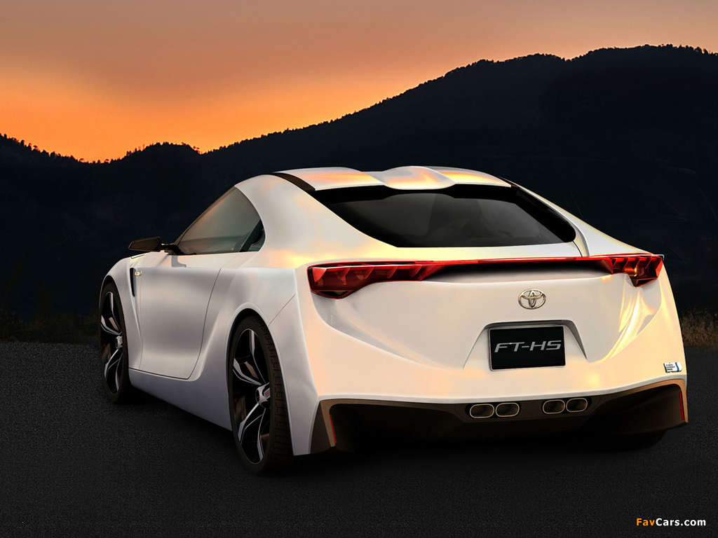 Toyota FT-HS Concept 2007 wallpapers (1024 x 768)