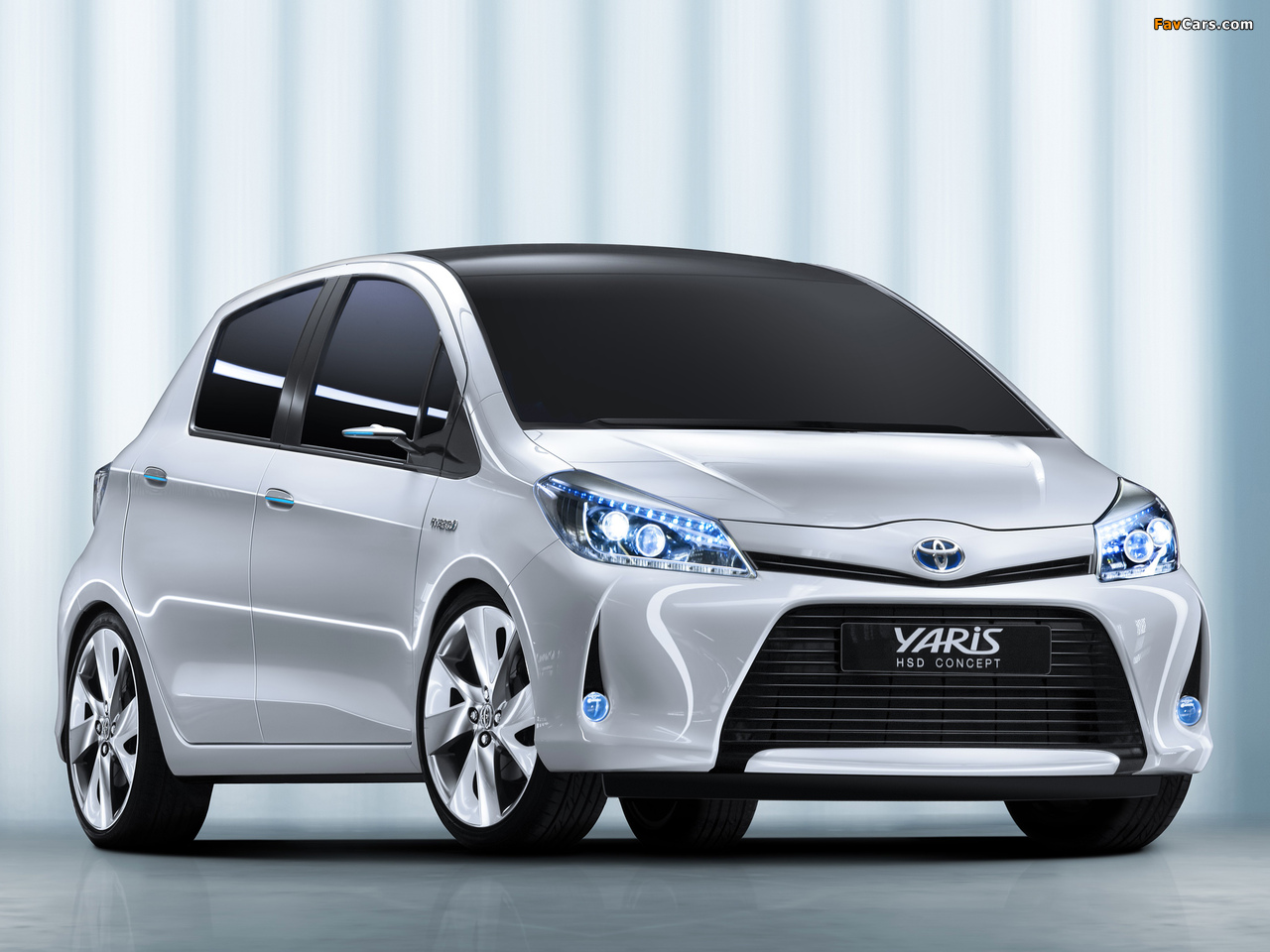 Toyota Yaris HSD Concept 2011 wallpapers (1280 x 960)