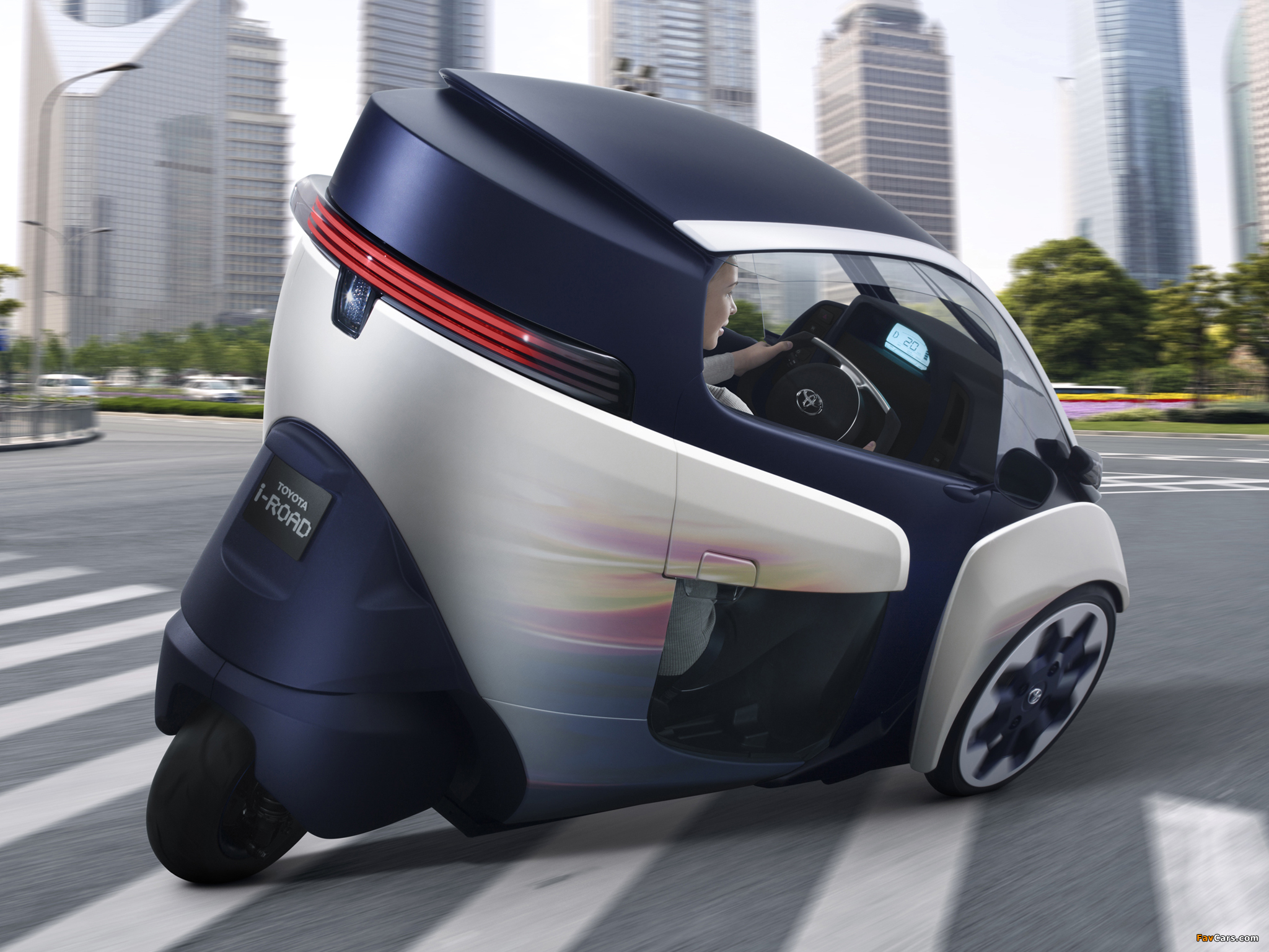 Toyota i-Road Concept 2013 wallpapers (2048 x 1536)